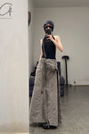 BORIS BIDJAN SABERI Apron WORKER1 F1603D Charcoal Grey